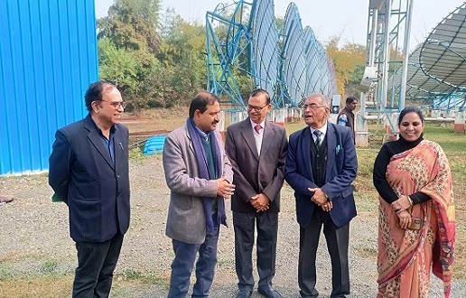 Hon. Vice-chancellor MCUJMC, Bhopal Prof. K. G. Suresh
											visited our campus. He appreciated the research activities being conducted
											in the university. - 3rd Jan,2024