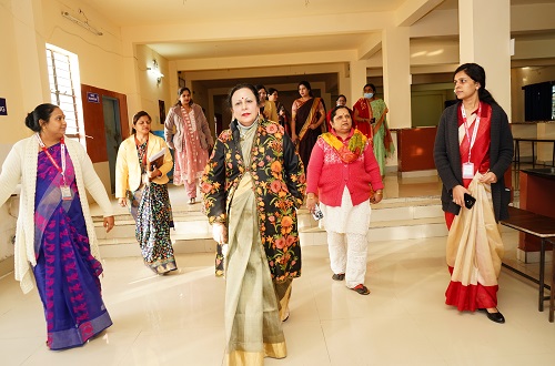 NAAC Peer Team Girls Hostel Visit - 20th Dec,2023
