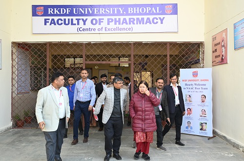 NAAC Peer Team Pharmacy Department Visit - 20th
											Dec,2023