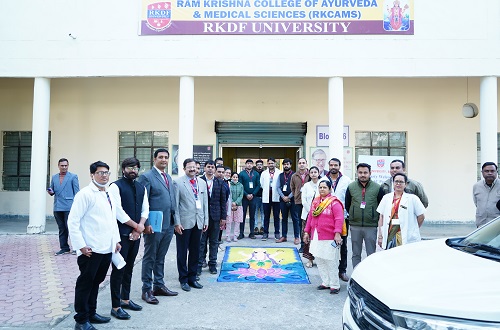 NAAC Peer Team College of Ayurveda Visit - 20th
											Dec,2023
