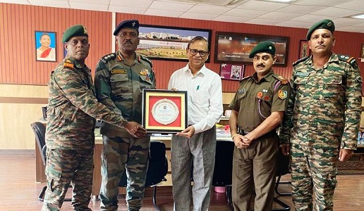 Ad. Director General NCC(MP & CG) Major General Ajay K
											Mahajan appreciates & honored me for my work contribution in NCC &
											performance during my PRCN Course.