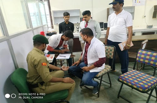 Routine Physical
											Examineation of MP CTR NCC RKDF Cadets Including BP & Blood Investigation